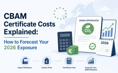 CBAM Certificate Costs Explained: How to Forecast Your 2026 Exposure