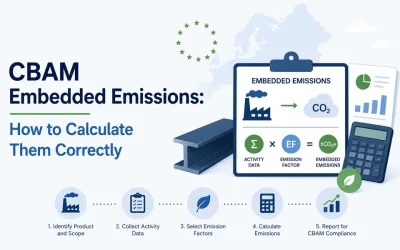 CBAM Embedded Emissions: How to Calculate Them Correctly