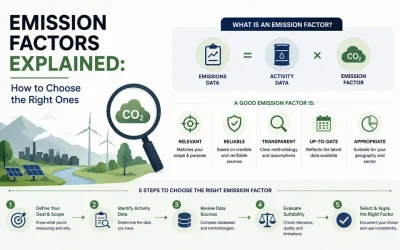 Emission Factors Explained: How to Choose the Right Ones