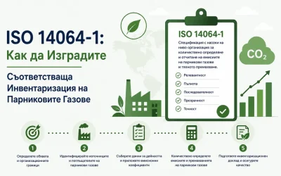 ISO 14064-1: Как да Изградите Съответстваща Инвентаризация на Парниковите Газове