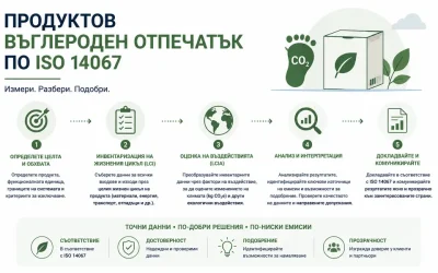 Продуктов Въглероден Отпечатък по ISO 14067: Как да го Изчислите